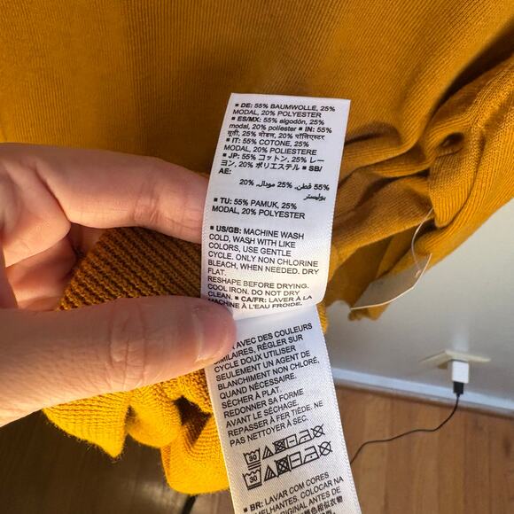 Amazon Essentials Rust Orange Large Knit Sweater NWT Minimalist Fall Lightweight - Picture 4 of 10